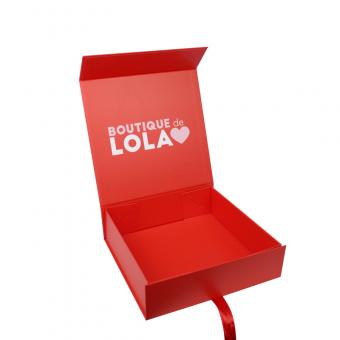 Folding Red Paper Box